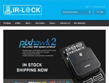 Tablet Screenshot of irlock.com